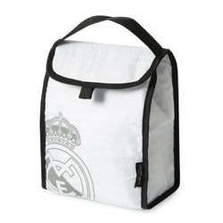 PORTA ALIMENTOS TERMICO PLEGABLE BLANCO REAL MADRID