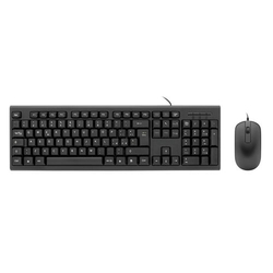 Combo Teclado/Raton Coolbox Ktr-02Uit Usb Negro
