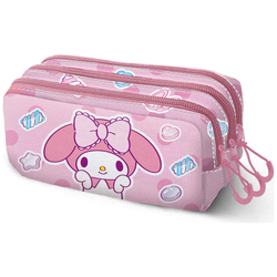 Portatodo My Melody Hello Kitty Triple