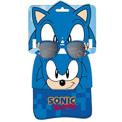 Set Gorra + Gafas Sol Sonic The Hedgehog 6 Unidades