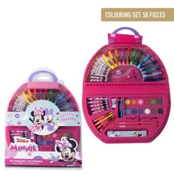 SET COLOREABLE 50 PIEZAS MINNIE MOUSE
