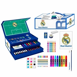MALETIN SET COLOREABLE REAL MADRID