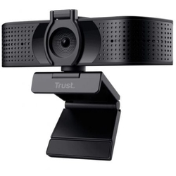 Webcam Trust Teza 24280/ Enfoque Automático/ 3840 X 2160 4K