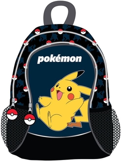 MOCHILA JUNIOR POKEMON POKEBALL 30x40x15cm