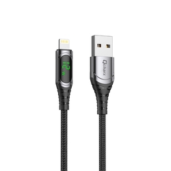 Cable Qcharx Formentera Usb A A Lightning 3A - 1 M - Aleació