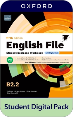 ENGLISH FILE B2.2 5A.ED. STUDENT+WORKBOOK WITHOUT KEY
