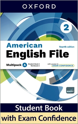 AMERICAN ENGLISH FILE 2 MULTIPACK A 4A.ED