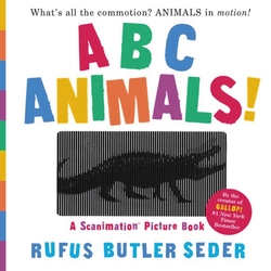 ABC animals - Scanimation picture book