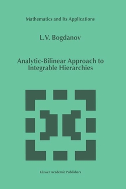 ANALYTIC-BILINEAR APPROACH TO INTEGRABLE HIERARCHIES