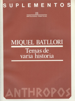 Temas de varia historia
