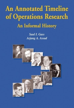 An Annotated Timeline Of Operations Research. An Informal History.