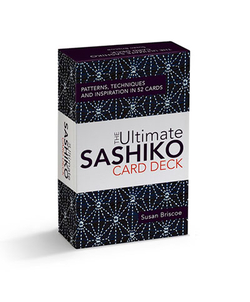 Ultimate sashiko card deck - Pattern, techniques and inspiration - 52 card deck