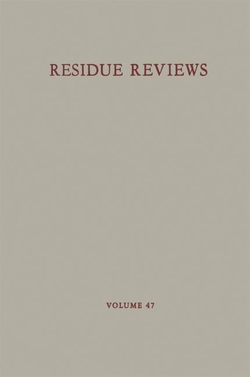 Residue Reviews
