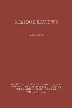 Residue Reviews