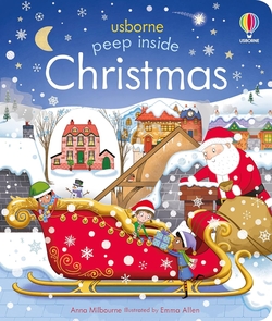 (MILBOURNE).PEEP INSIDE CHRISTMAS (USBORNE)