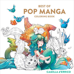 BEST OF POP MANGA COLORING BOOK