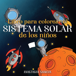Libro para colorear el sistema solar de los ni�os