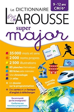 LAROUSSE DICTIONNAIRE SUPER MAJOR 9/12