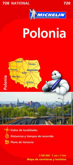 Mapa National Polonia