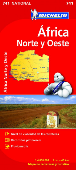 Mapa National Africa Norte y Oeste