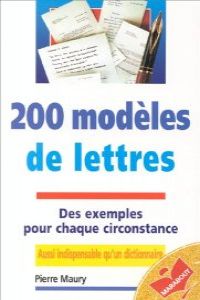 G.MARABOUT/200 MODELES DE LETTRES GMTEX