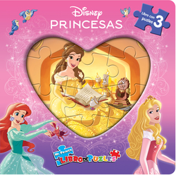 Princesas Disney (Libro+3 puzzles)