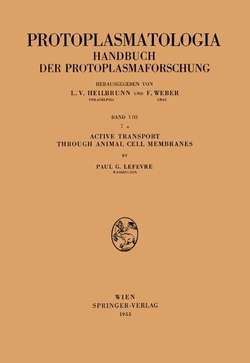 ACTIVE TRANSPORT THROUGH ANIMAL CELL MEMBRANES