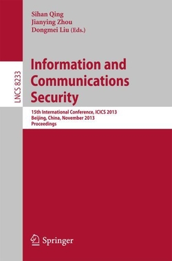 INFORMATION AND COMMUNICATIONS SECURITY