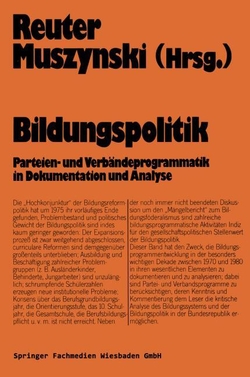 BILDUNGSPOLITIK