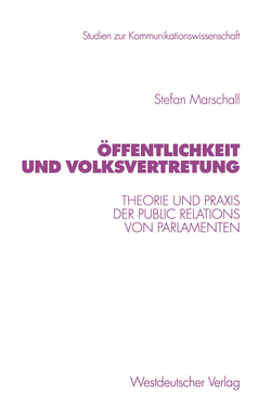 �ffentlichkeit und Volksvertretung