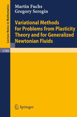 Variational methods for problems from plasticity theory and for generalized newt