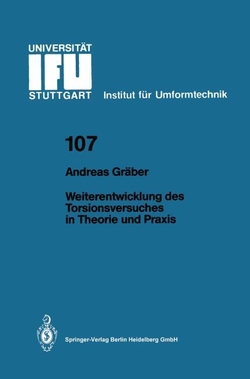 WEITERENTWICKLUNG DES TORSIONSVERSUCHES IN THEORIE UND PRAXI