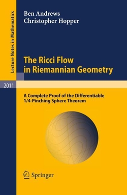 THE RICCI FLOW IN RIEMANNIAN GEOMETRY