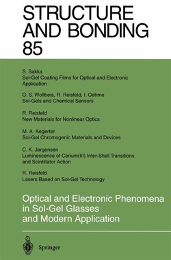 OPTICAL AND ELECTRONIC PHENOMENA IN SOL-GEL GLASSES AND MODERN APPLICATION