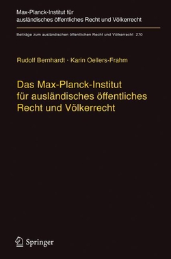 Das Max-Planck-Institut f�r ausl�ndisches �ffentliches Recht und V�lkerrecht