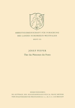 �ber das Ph�nomen des Festes