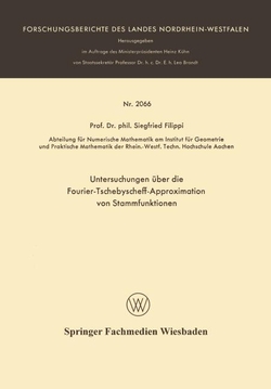 Untersuchungen �ber die Fourier-Tschebyscheff-Approximation von Stammfunktionen