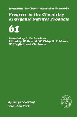 FORTSCHRITTE DER CHEMIE ORGANISCHER NATURSTOFFE / PROGRESS IN THE CHEMISTRY OF O