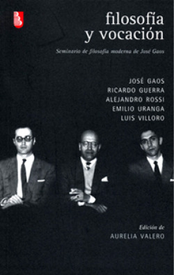 FILOSOFIA Y VOCACION