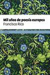 1000 A�OS DE POESIA EUROPEA
