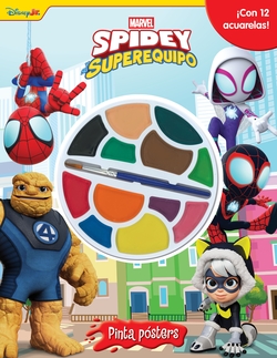 Spidey y su superequipo. Pinta p�sters
