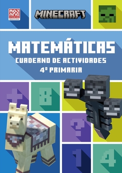 Minecraft oficial: cuaderno de actividades, Matem�ticas 4.� primaria