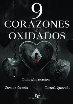9 corazones oxidados