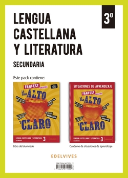 Proyecto: FanFest - Lengua Castellana y Literatura 3 Secundaria. Libro del alumnado + Cuaderno