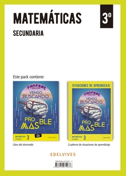 Proyecto: FanFest - Matem�ticas 3 Secundaria. Libro del alumnado + Cuaderno