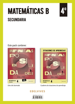 Proyecto: FanFest - Matemáticas 4 Secundaria [opción B]. Libro del alumnado + Cuaderno