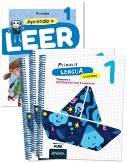Lengua 1. A las dos. Cuadr�cula. + Aprendo a leer con Detectives