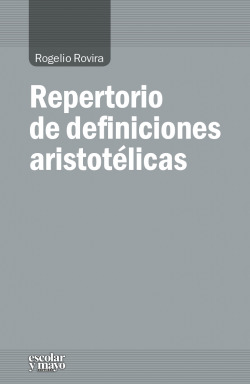 Repertorio de definiciones aristot�licas