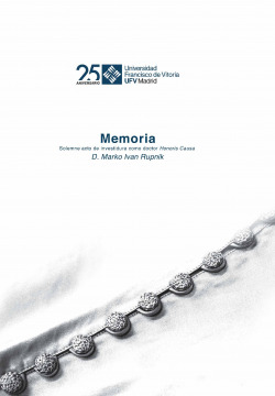 Marko Ivan Rupnik. Memoria. Solemne acto de investidura como doctor Honoris Caus