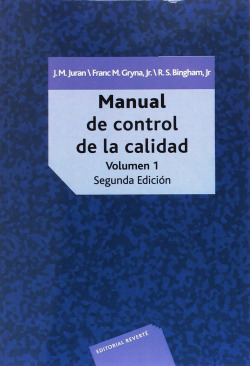 VOL 1 MANUAL DE CONTROL DE LA CALIDAD. VOLUMEN 1
